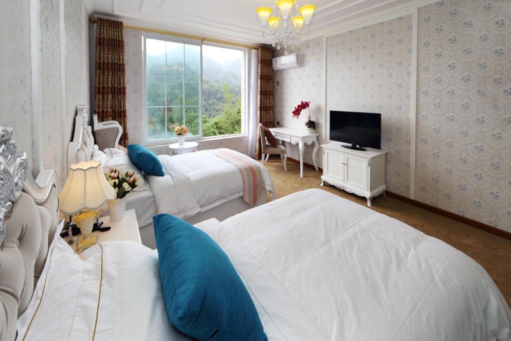 Panshan Tingquan Tuwo Holiday Resort Leshan Kamer foto