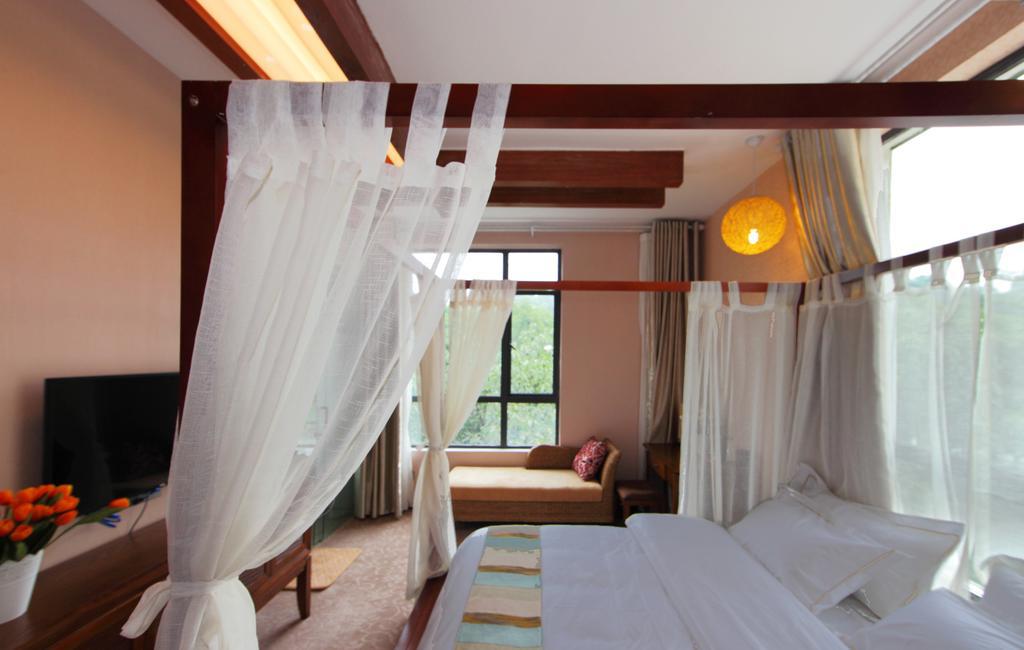 Panshan Tingquan Tuwo Holiday Resort Leshan Kamer foto