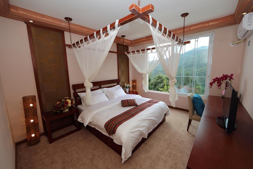 Panshan Tingquan Tuwo Holiday Resort Leshan Kamer foto