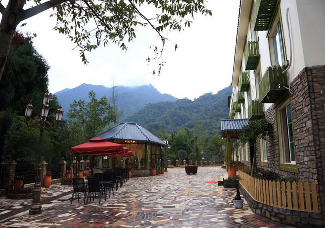 Panshan Tingquan Tuwo Holiday Resort Leshan Buitenkant foto